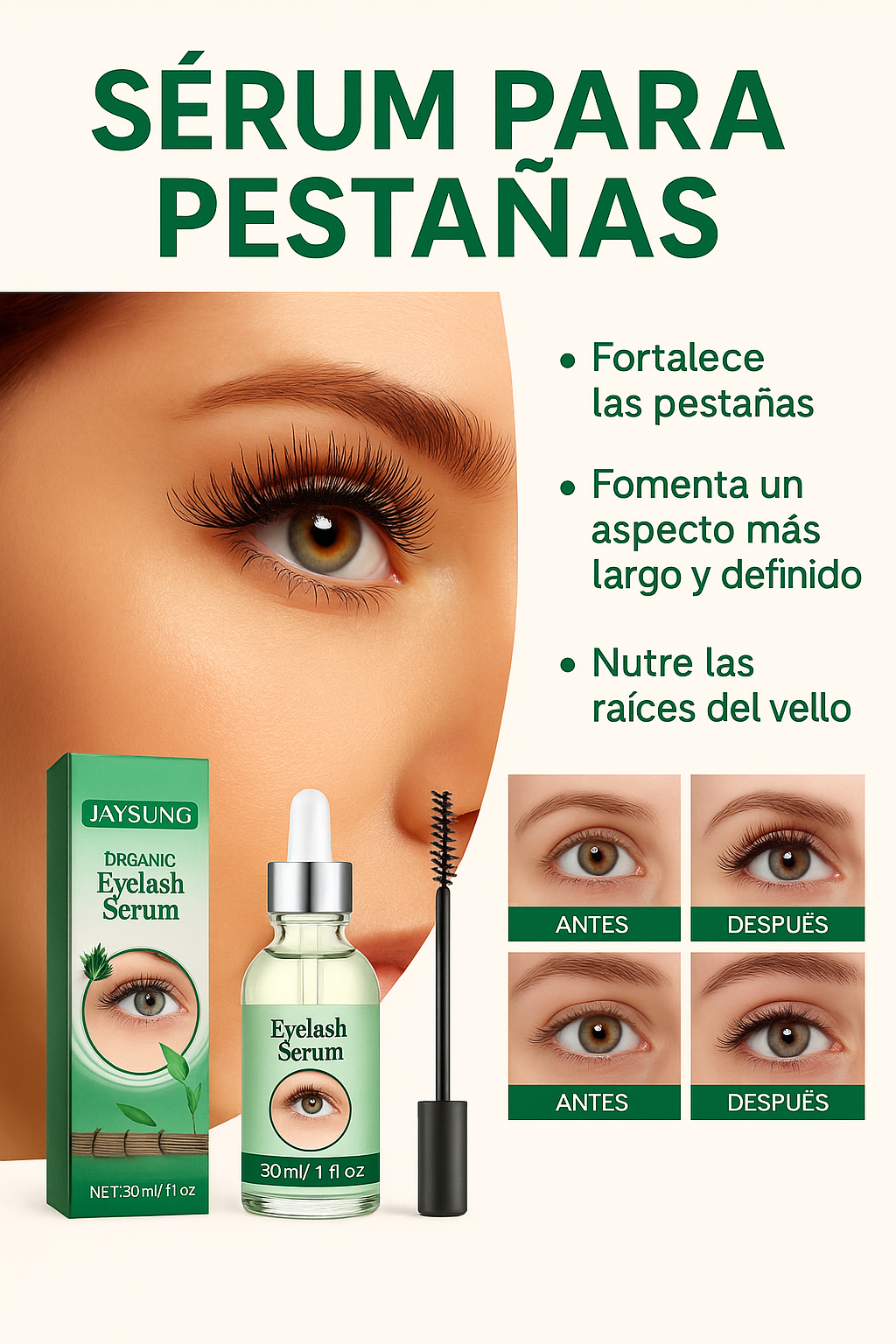Serum para pestañas