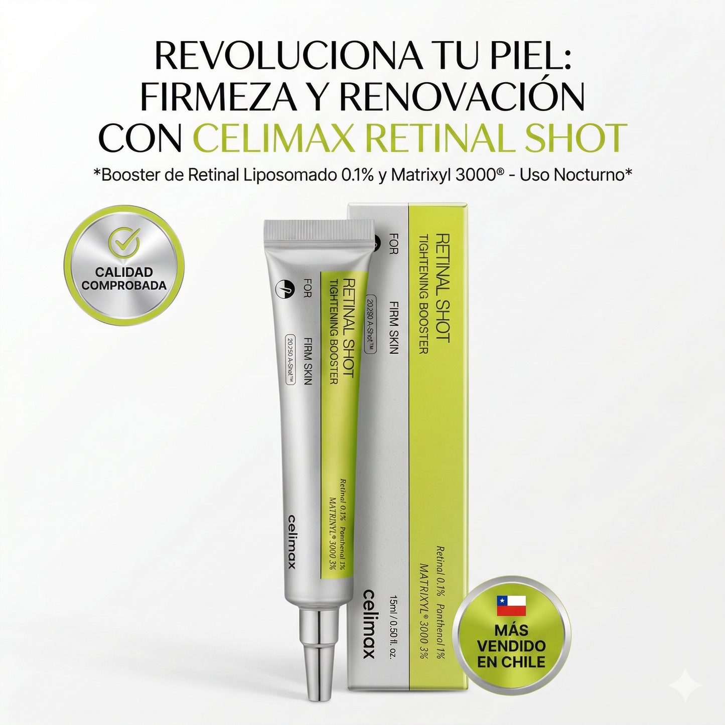 CELIMAX® - Retinal Shot - Crema Facial Antiarrugas
