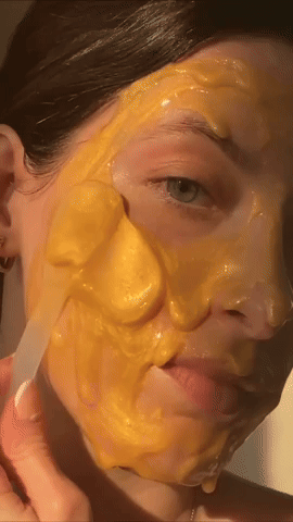 MASCARILLA FACIAL DE ORO