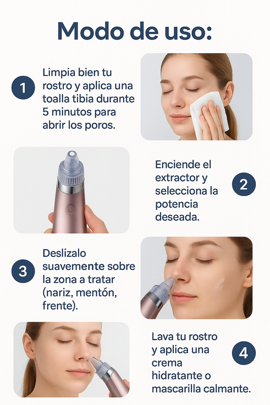 Extractor de Puntos Negros y Espinillas