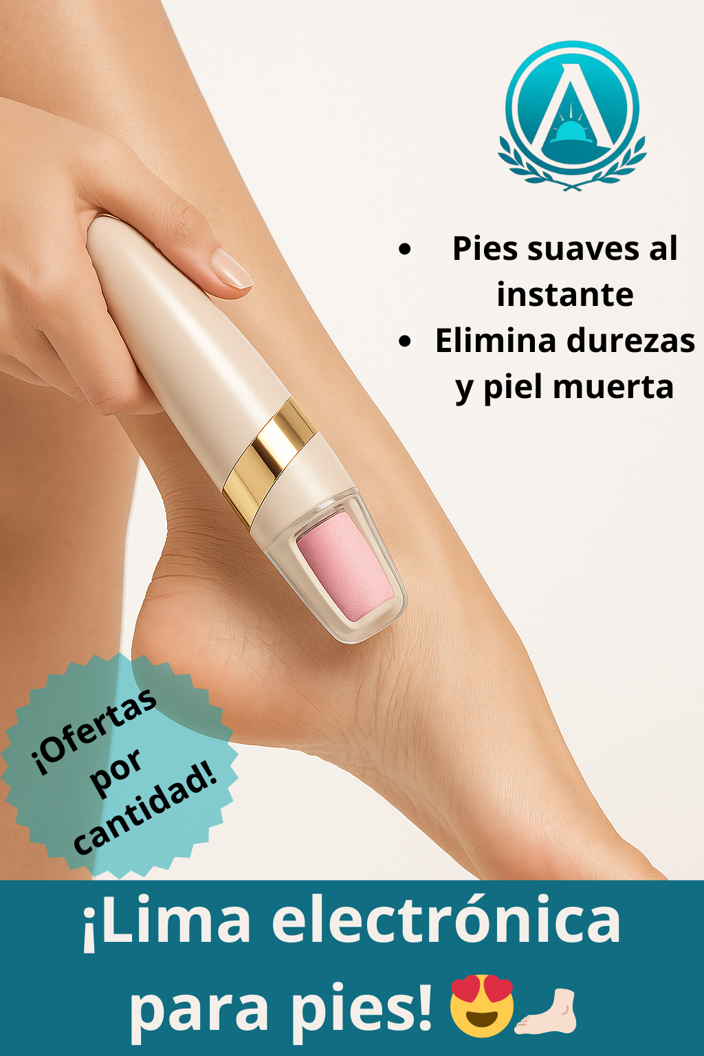 Lima Electrónica para Pies Recargable ⚡🦶🏻😍