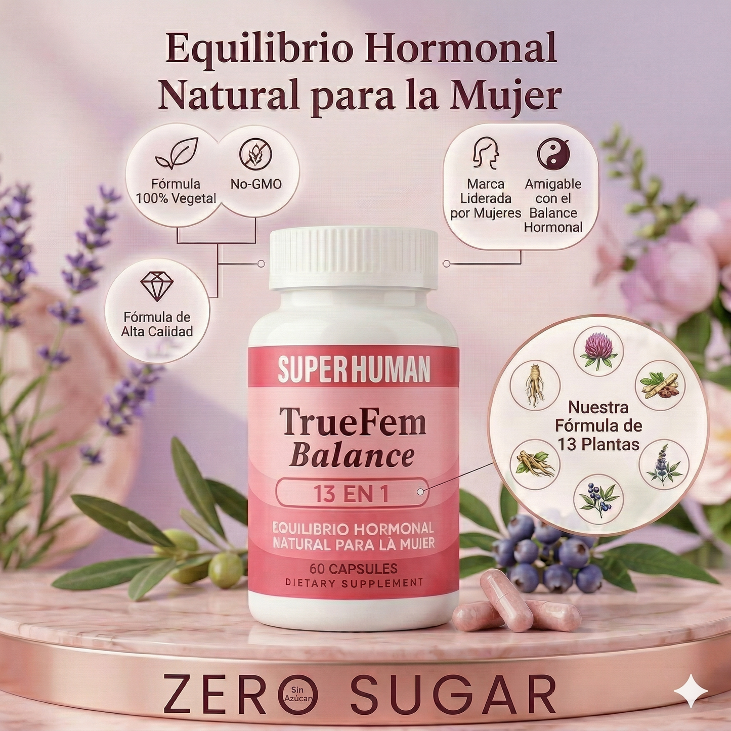 TRUE FEM - Complejo Revitalizante Femenino
