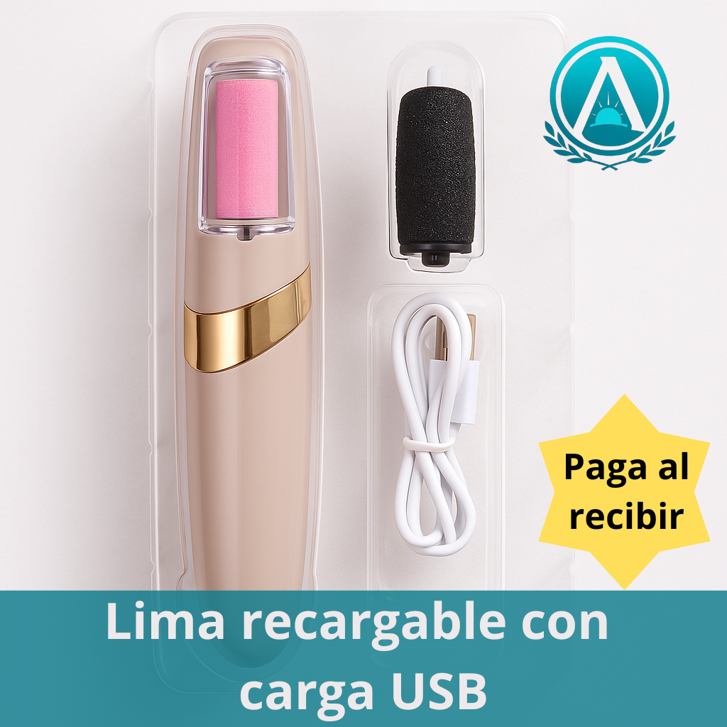 Lima Electrónica para Pies Recargable ⚡🦶🏻😍