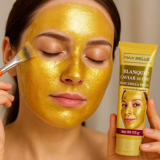 MASCARILLA FACIAL DE ORO
