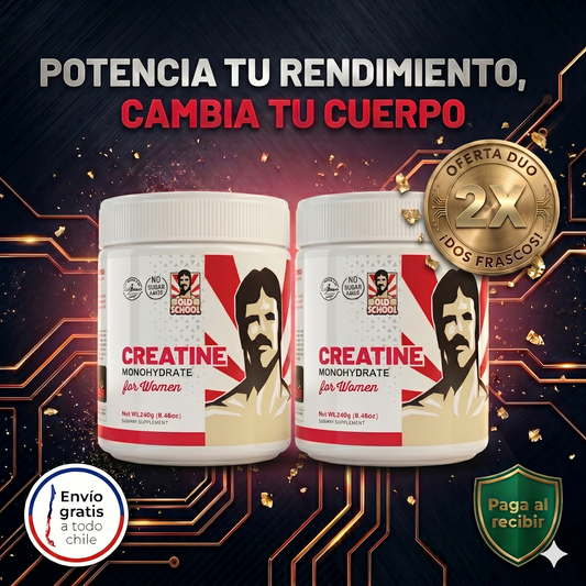 Creatina Monohidratada® -  Contiene Colágeno y BCAA